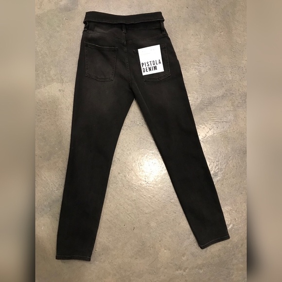pistola Denim - Pistola Jeans Nico High Rise FoldOver Mom